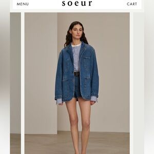 Sœur paris Charlize denim jacket